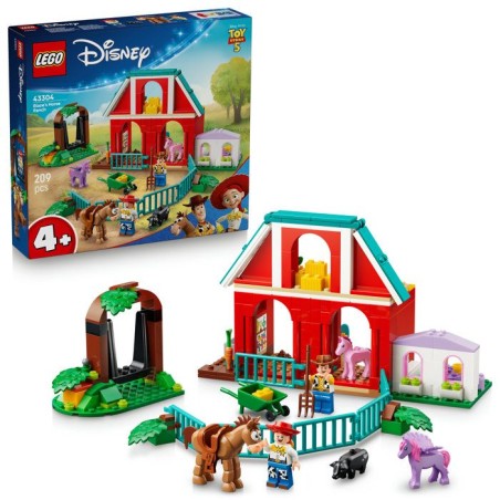 LEGO | Disney et Pixar 43304 Toy Story 5 Le Ranch de Blaze - Jeu Éduc