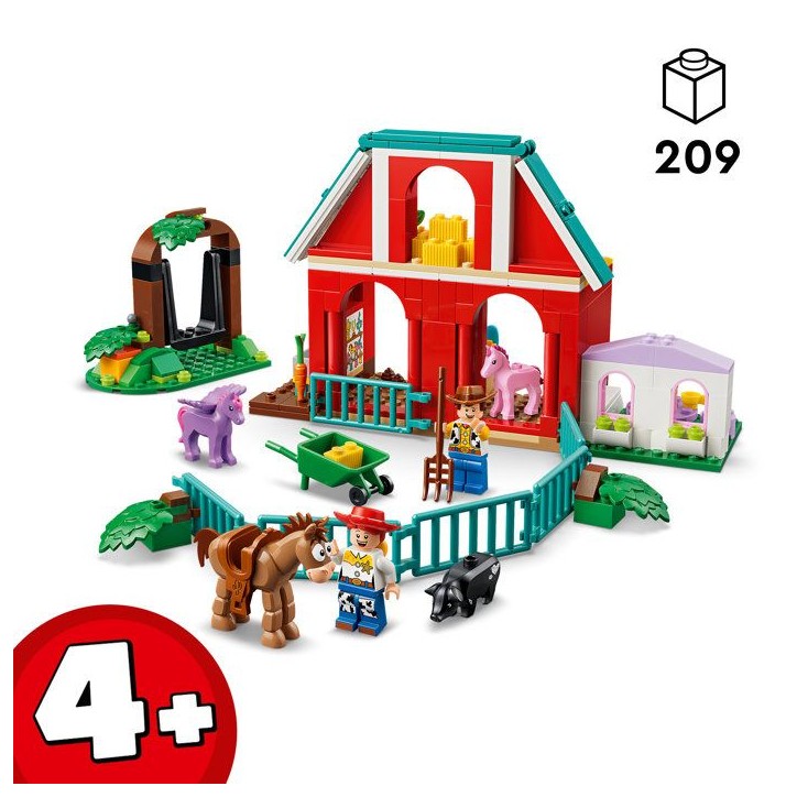 LEGO | Disney et Pixar 43304 Toy Story 5 Le Ranch de Blaze - Jeu Éducatif 4 ans - Cadeau