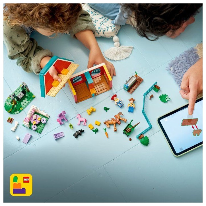 LEGO | Disney et Pixar 43304 Toy Story 5 Le Ranch de Blaze - Jeu Éducatif 4 ans - Cadeau