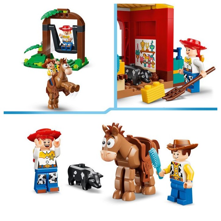 LEGO | Disney et Pixar 43304 Toy Story 5 Le Ranch de Blaze - Jeu Éducatif 4 ans - Cadeau