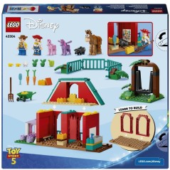 LEGO | Disney et Pixar 43304 Toy Story 5 Le Ranch de Blaze - Jeu Éduc