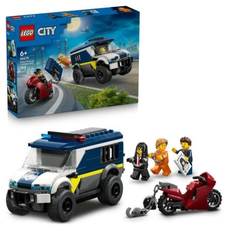 LEGO City 60479 Le Fourgon Pénitentiaire - Jeu de Construction 6 ans