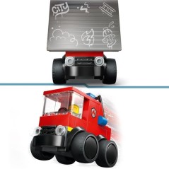 LEGO City 60482 Véhicules - Le Camion de Pompiers - Jeu Créatif des