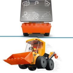 LEGO City 60483 Véhicules - La Chargeuse de Chantier - Jeu Créatif 5