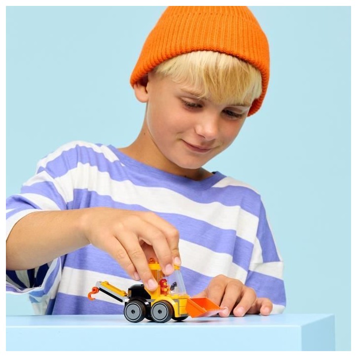 LEGO City 60483 Véhicules - La Chargeuse de Chantier - Jeu Créatif 5 ans - Idée de Cadeau LEGO City 60483 Véhicules - La Chargeuse de Chantier - Jeu Créatif 5 ans - Idée de Cadeau