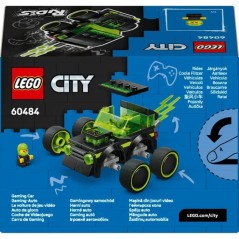 LEGO City 60484 Véhicules - La Voiture de Course de Jeu Vidéo - Joue