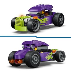 LEGO City 60485 Le Hot Rod - Jouet Voiture de Course - Motricité Fine