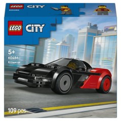LEGO City 60486 La Supercar Électrique - Jeu de Construction des 5 an