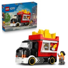 LEGO City 60488 Le Food-Truck de Frites - Jouet de Construction des 5