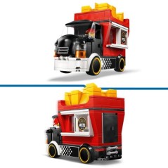 LEGO City 60488 Le Food-Truck de Frites - Jouet de Construction des 5