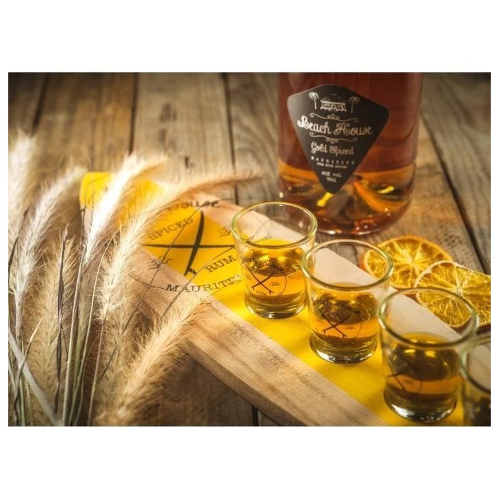 Rhum Beach House Spice Gold - Rhum épicé - Ile Maurice - 40%vol - 70cl