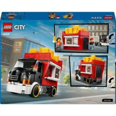 LEGO City 60488 Le Food-Truck de Frites - Jouet de Construction des 5
