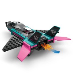 LEGO City 60489 Le Jet Contre la Voiture - Jouet de Construction des 6