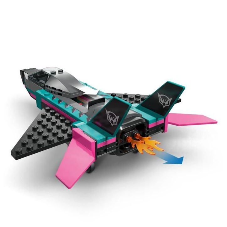 LEGO City 60489 Le Jet Contre la Voiture - Jouet de Construction des 6 ans - Idée Cadeau