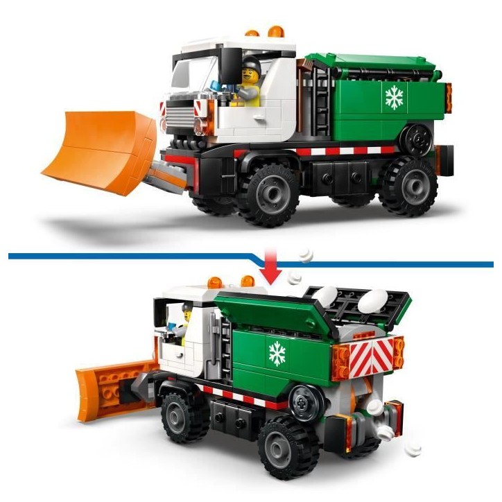 LEGO City 60490 La Déneigeuse - Jouet de Construction 6 ans - Cadeau pour Garçon ou Fille LEGO City 60490 La Déneigeuse - Jouet de Construction 6 ans - Cadeau pour Garçon ou Fille