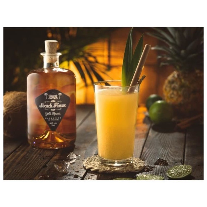 Rhum Beach House Spice Gold - Rhum épicé - Ile Maurice - 40%vol - 70cl