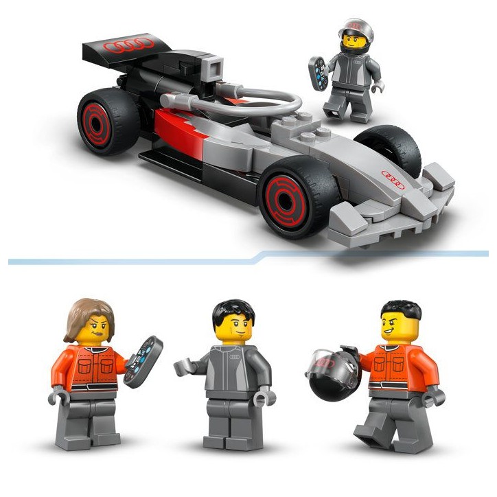 LEGO City 60493 Camion de F1 avec Voiture de Course de F1 Audi - Jouet des 7 ans - Cadeau LEGO City 60493 Camion de F1 avec Voiture de Course de F1 Audi - Jouet des 7 ans - Cadeau