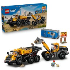 LEGO City 60494 Le Camion-Benne et la Chargeuse Frontale - Jeu pour Ga