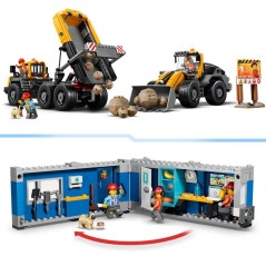 LEGO City 60494 Le Camion-Benne et la Chargeuse Frontale - Jeu pour Ga
