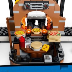 LEGO City 60496 La Pizzeria et ses Véhicules de Livraison - Jeu des 6