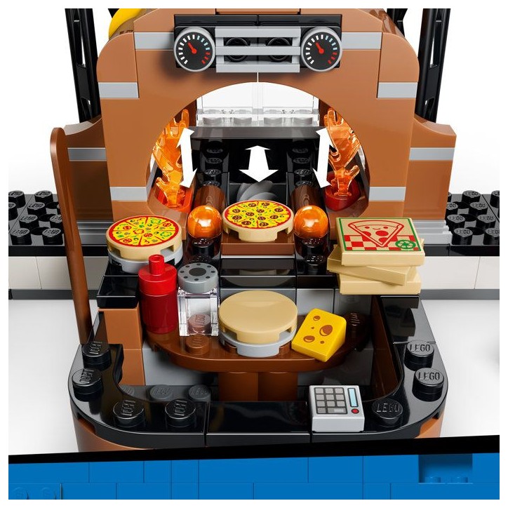 LEGO City 60496 La Pizzeria et ses Véhicules de Livraison - Jeu des 6 ans - Voiture Jouet LEGO City 60496 La Pizzeria et ses Véhicules de Livraison - Jeu des 6 ans - Voiture Jouet