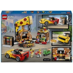LEGO City 60496 La Pizzeria et ses Véhicules de Livraison - Jeu des 6