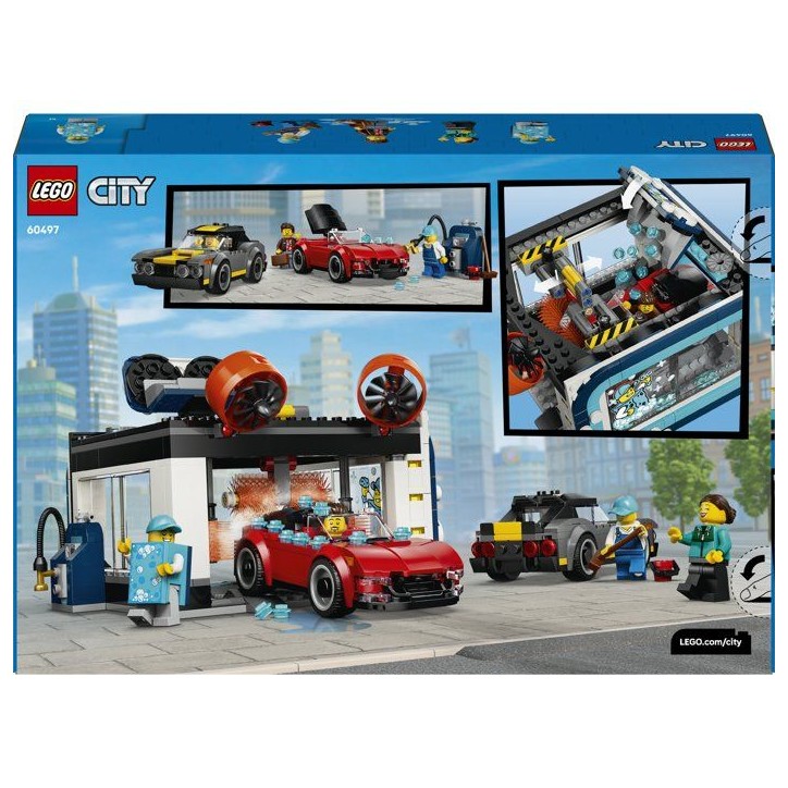 LEGO City 60497 La Station de Lavage Automatique - Jouet avec Voitures des 6 ans - Cadeau LEGO City 60497 La Station de Lavage Automatique - Jouet avec Voitures des 6 ans - Cadeau