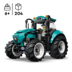 LEGO City 60498 Le Tracteur - Jeu de Construction pour Garçon ou Fille des 6 ans - Cadeau