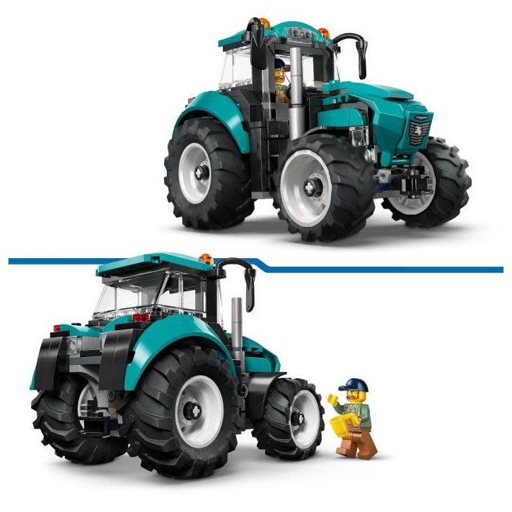 LEGO City 60498 Le Tracteur - Jeu de Construction pour Garçon ou Fille des 6 ans - Cadeau LEGO City 60498 Le Tracteur - Jeu de Construction pour Garçon ou Fille des 6 ans - Cadeau