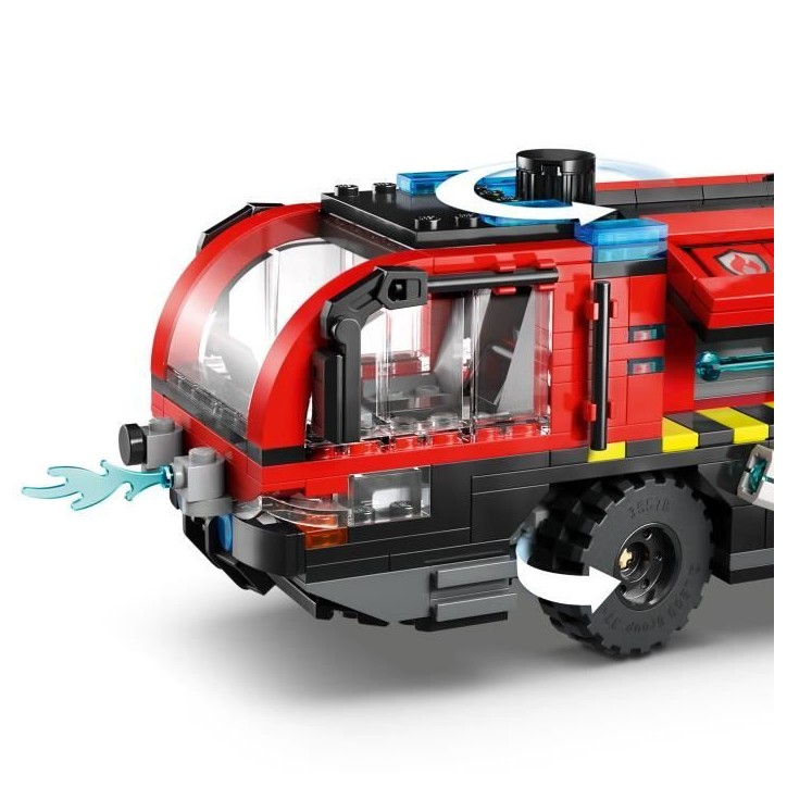LEGO City 60499 Le Camion de Pompiers de l'Aéroport - Jouet de Construction des 7 ans LEGO City 60499 Le Camion de Pompiers de l'Aéroport - Jouet de Construction des 7 ans