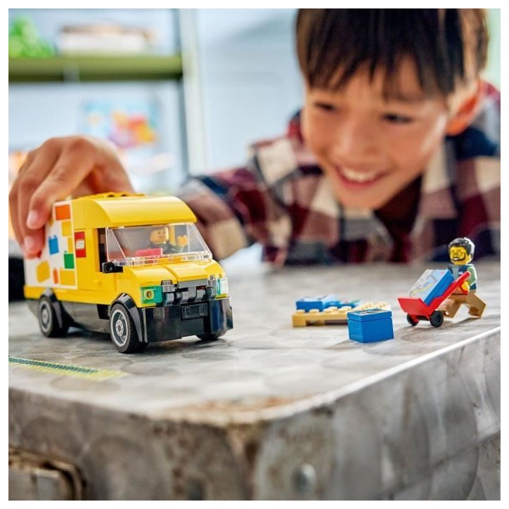 LEGO City 60500 Le Van LEGO - Jeu de Construction pour Garçon ou Fille des 6 ans - Cadeau