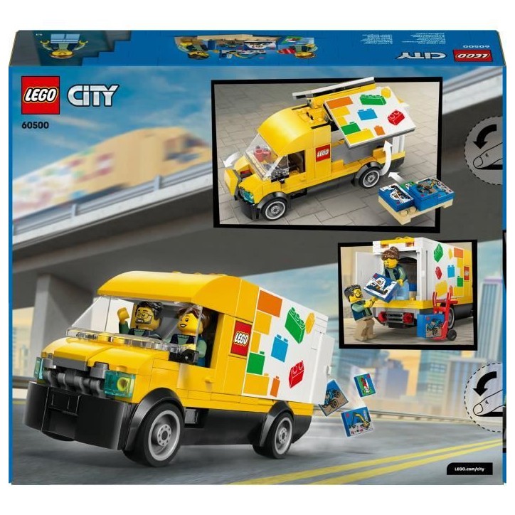 LEGO City 60500 Le Van LEGO - Jeu de Construction pour Garçon ou Fille des 6 ans - Cadeau