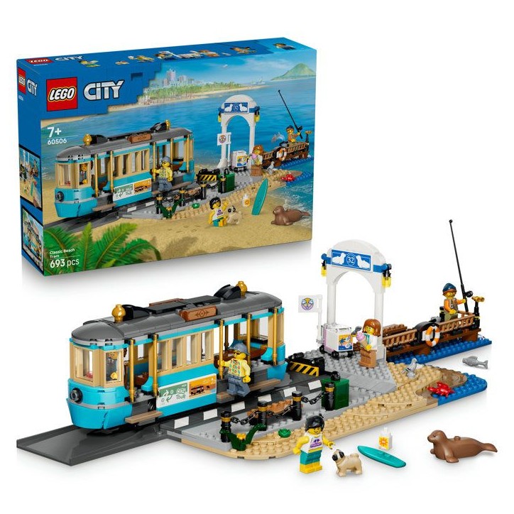 LEGO City 60506 Le Tramway de Bord de Mer - Jouet Train pour Garçon ou Fille des 7 ans LEGO City 60506 Le Tramway de Bord de Mer - Jouet Train pour Garçon ou Fille des 7 ans