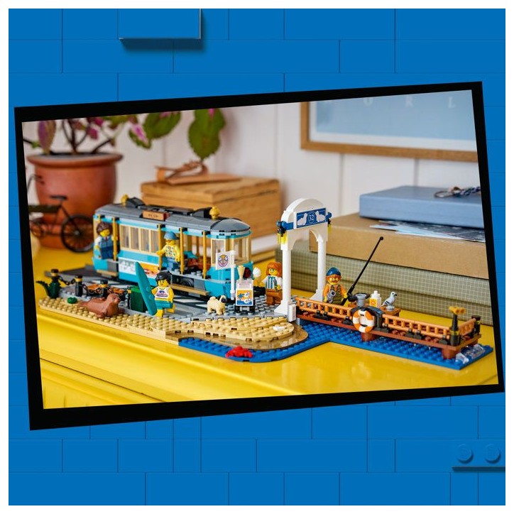 LEGO City 60506 Le Tramway de Bord de Mer - Jouet Train pour Garçon ou Fille des 7 ans LEGO City 60506 Le Tramway de Bord de Mer - Jouet Train pour Garçon ou Fille des 7 ans