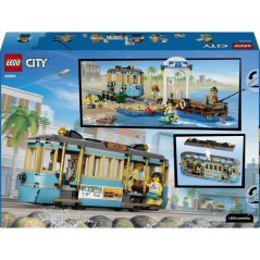 LEGO City 60506 Le Tramway de Bord de Mer - Jouet Train pour Garçon o