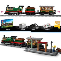 LEGO City 60511 Le Train a Vapeur Rétro - Jouet Garçon ou Fille des