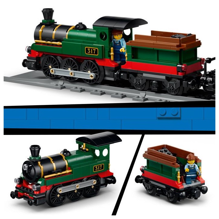 LEGO City 60511 Le Train a Vapeur Rétro - Jouet Garçon ou Fille des 7 ans - Maquette STEM LEGO City 60511 Le Train a Vapeur Rétro - Jouet Garçon ou Fille des 7 ans - Maquette STEM
