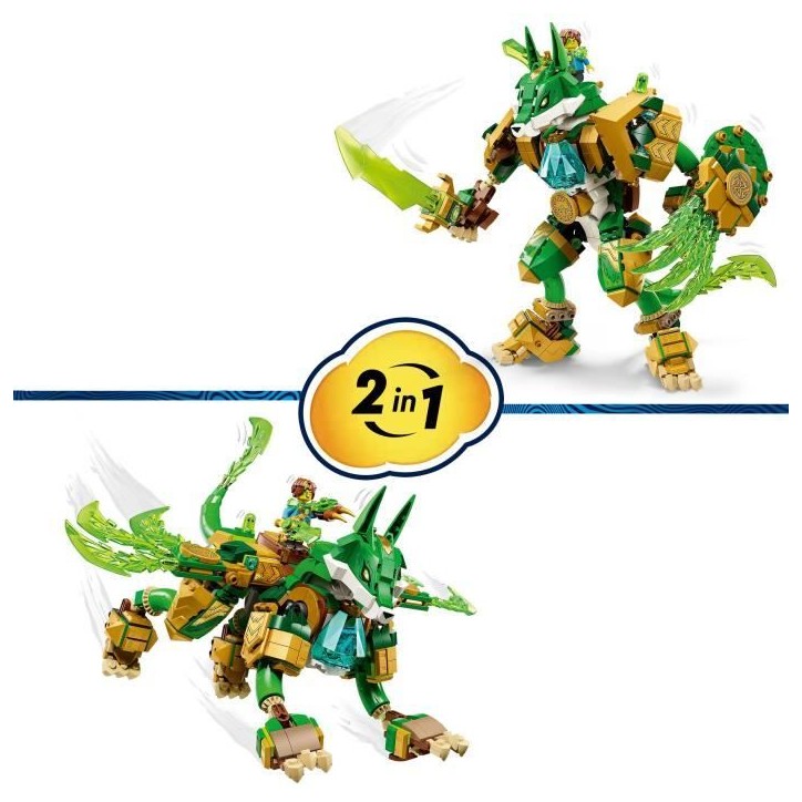 LEGO DREAMZzz 71508 Le Gardien Robot-Renard - Jouet de Construction 2-en-1 des 9 ans LEGO DREAMZzz 71508 Le Gardien Robot-Renard - Jouet de Construction 2-en-1 des 9 ans