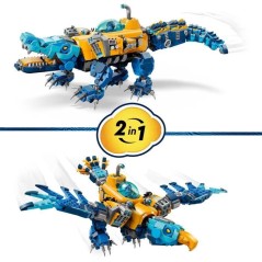 LEGO DREAMZzz 71512 Le Sous-Marin Crocodile - Jouet de Construction 2-
