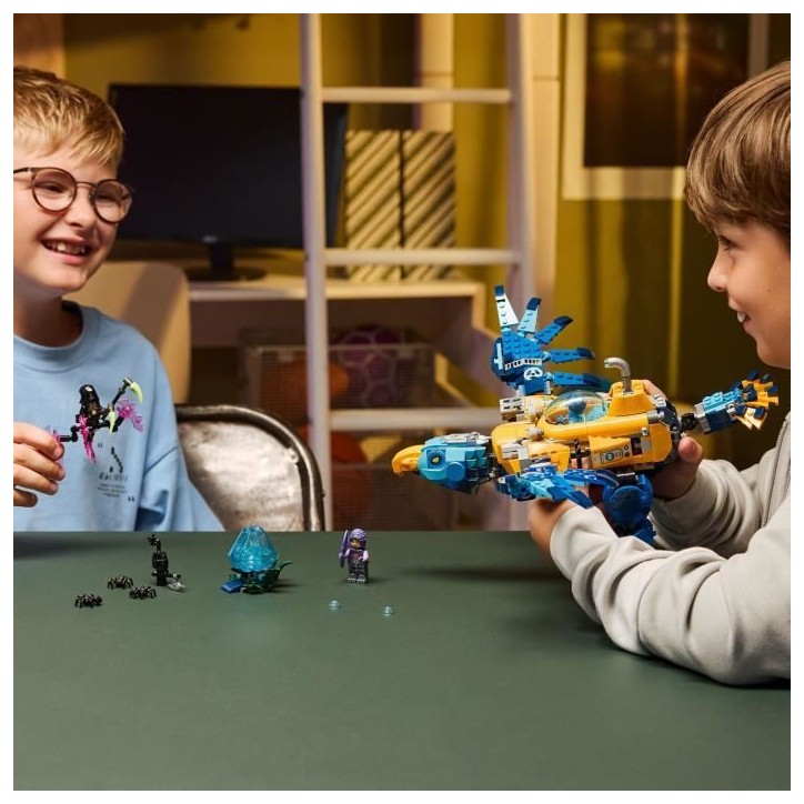 LEGO DREAMZzz 71512 Le Sous-Marin Crocodile - Jouet de Construction 2-en-1 des 8 ans