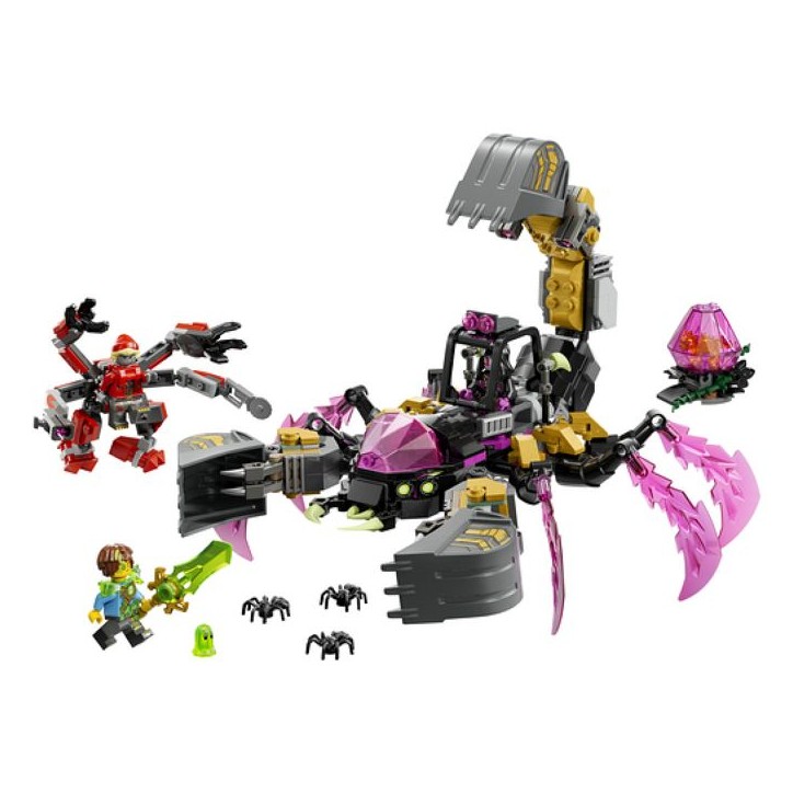 LEGO DREAMZzz 71513 La Pelleteuse Scorpion des Cauchemars - Jouet de Construction 2-en-1 LEGO DREAMZzz 71513 La Pelleteuse Scorpion des Cauchemars - Jouet de Construction 2-en-1