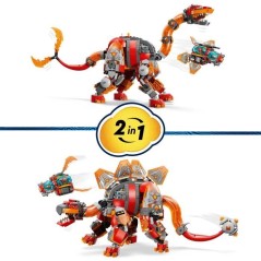 LEGO DREAMZzz 71514 Le Vaisseau-Dino - Jouet de Construction 2-en-1 -