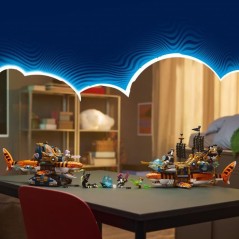 LEGO DREAMZzz 71515 Le Char Requin-Tigre - Jouet 2-en-1 pour Garçon o