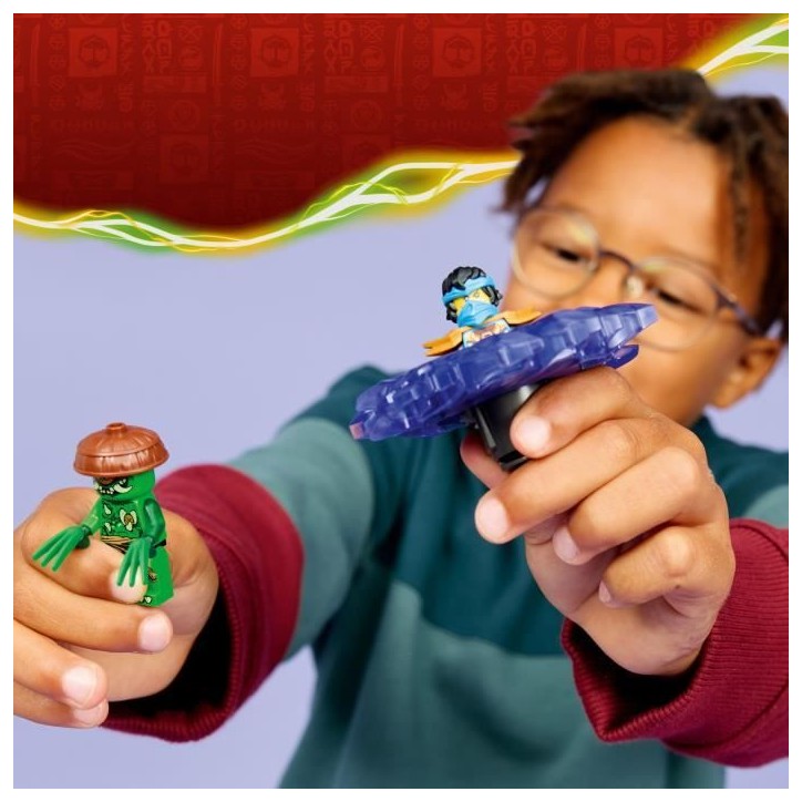 LEGO NINJAGO 71849 Nya contre la Toupie du Monstre Mutant - Jeu de Construction 6 ans LEGO NINJAGO 71849 Nya contre la Toupie du Monstre Mutant - Jeu de Construction 6 ans