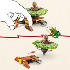 LEGO NINJAGO 71850 Lloyd contre la Toupie du Monstre de la Terre - Jeu