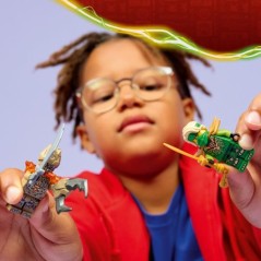 LEGO NINJAGO 71850 Lloyd contre la Toupie du Monstre de la Terre - Jeu