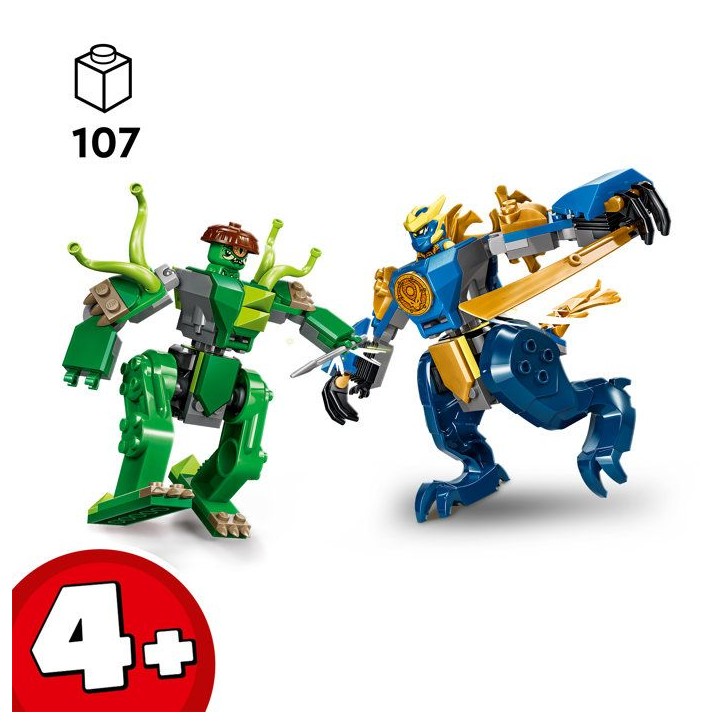 LEGO NINJAGO 71853 Le Combat du Robot Dragon de Jay - Jeu de Construction 4 ans - Cadeau LEGO NINJAGO 71853 Le Combat du Robot Dragon de Jay - Jeu de Construction 4 ans - Cadeau