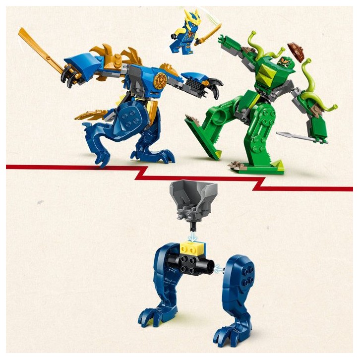 LEGO NINJAGO 71853 Le Combat du Robot Dragon de Jay - Jeu de Construction 4 ans - Cadeau LEGO NINJAGO 71853 Le Combat du Robot Dragon de Jay - Jeu de Construction 4 ans - Cadeau