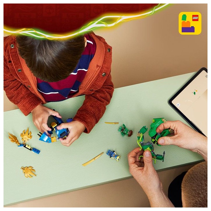 LEGO NINJAGO 71853 Le Combat du Robot Dragon de Jay - Jeu de Construction 4 ans - Cadeau LEGO NINJAGO 71853 Le Combat du Robot Dragon de Jay - Jeu de Construction 4 ans - Cadeau