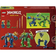 LEGO NINJAGO 71853 Le Combat du Robot Dragon de Jay - Jeu de Construct